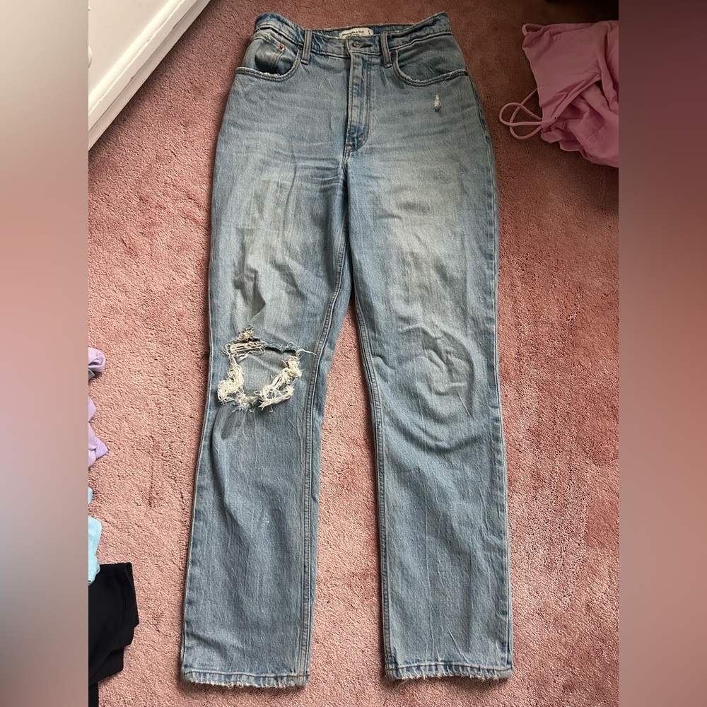 Abercrombie curve love jeans